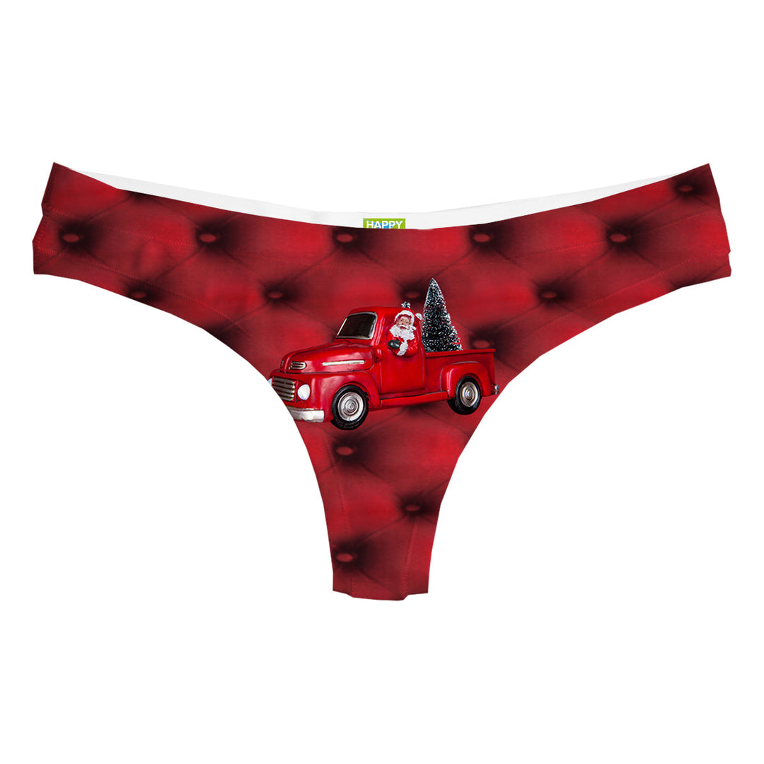 Santa Truck String Front