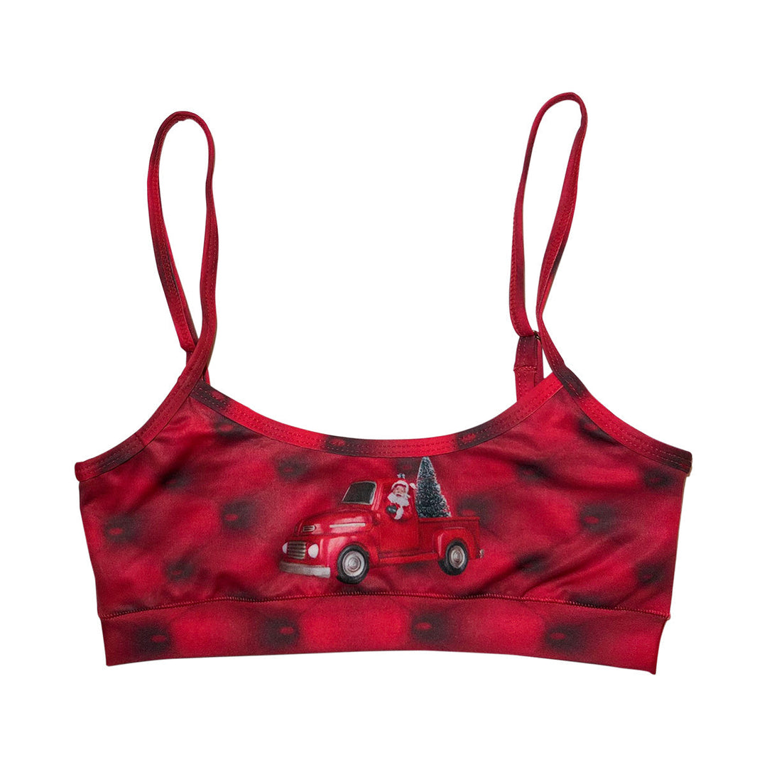 Santa Truck Top Maya Front
