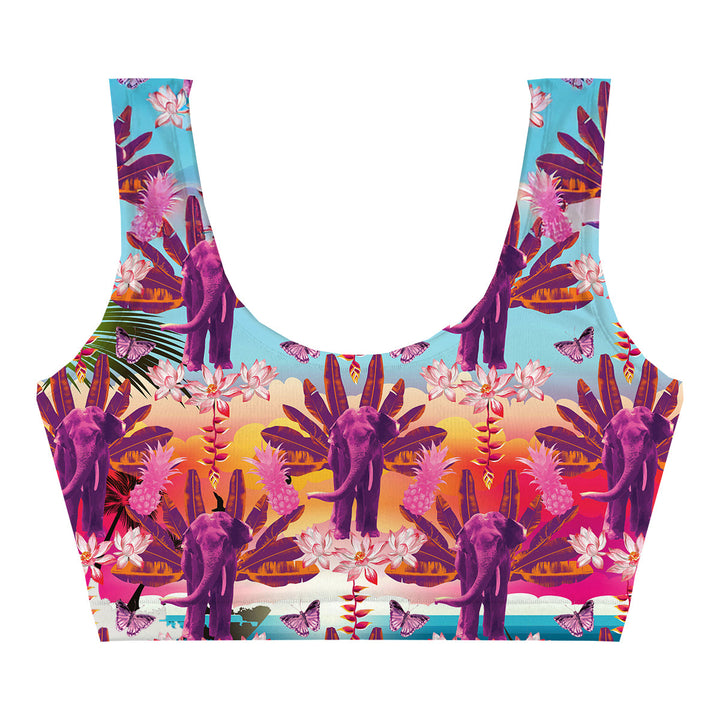 Savanna Crop Top Back