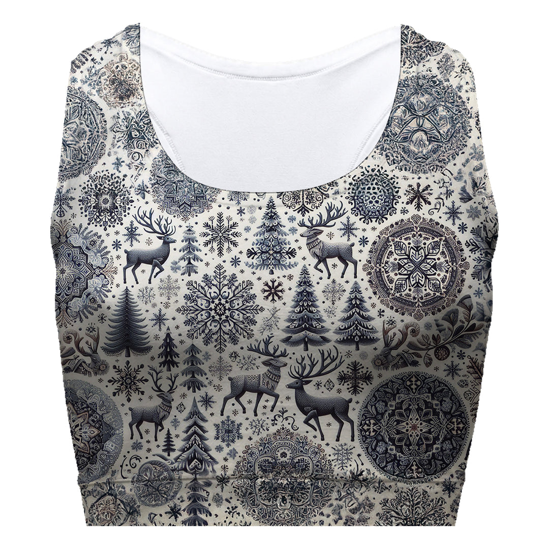 Scandi Winter Sport Bra Woman Underwear Beachwear Loungewear