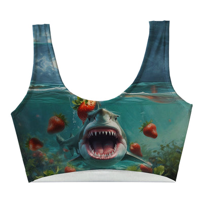Shark Crop Top Front