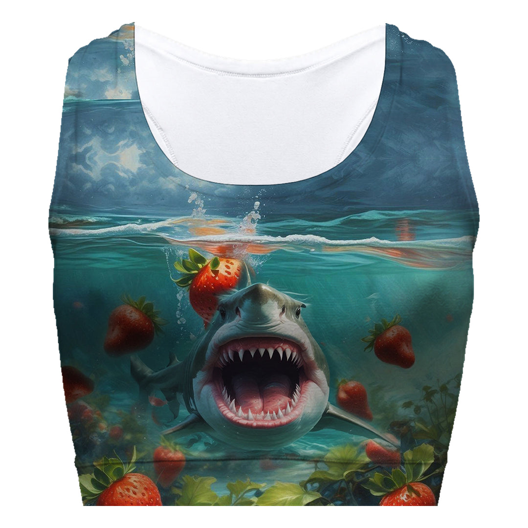 Shark Sport Bra Woman Underwear Beachwear Loungewear
