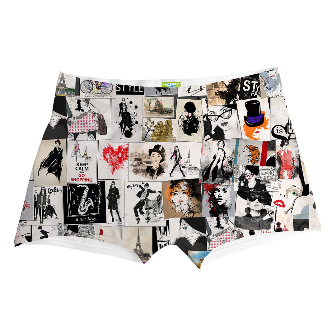 Shopping Queen Boxer Front
