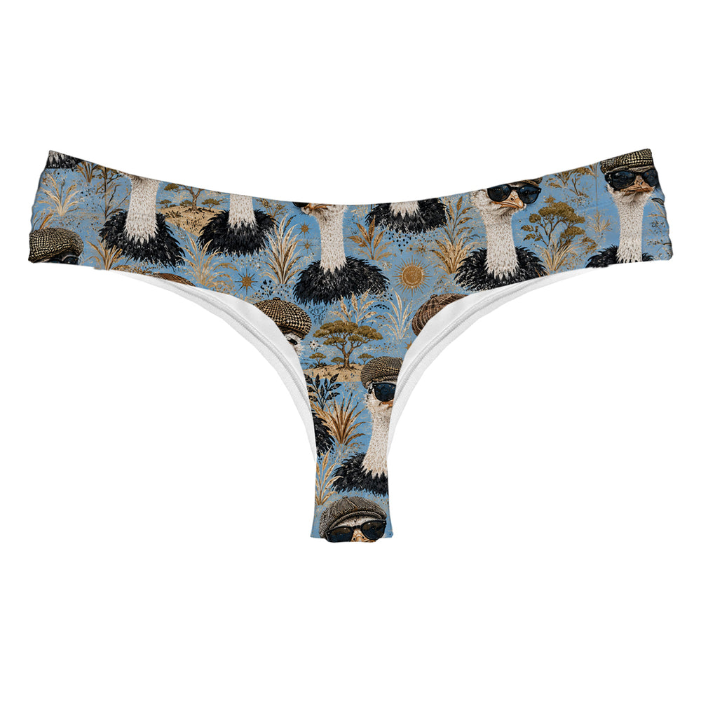 Sir Ostrich String Woman Underwear Beachwear Loungewear