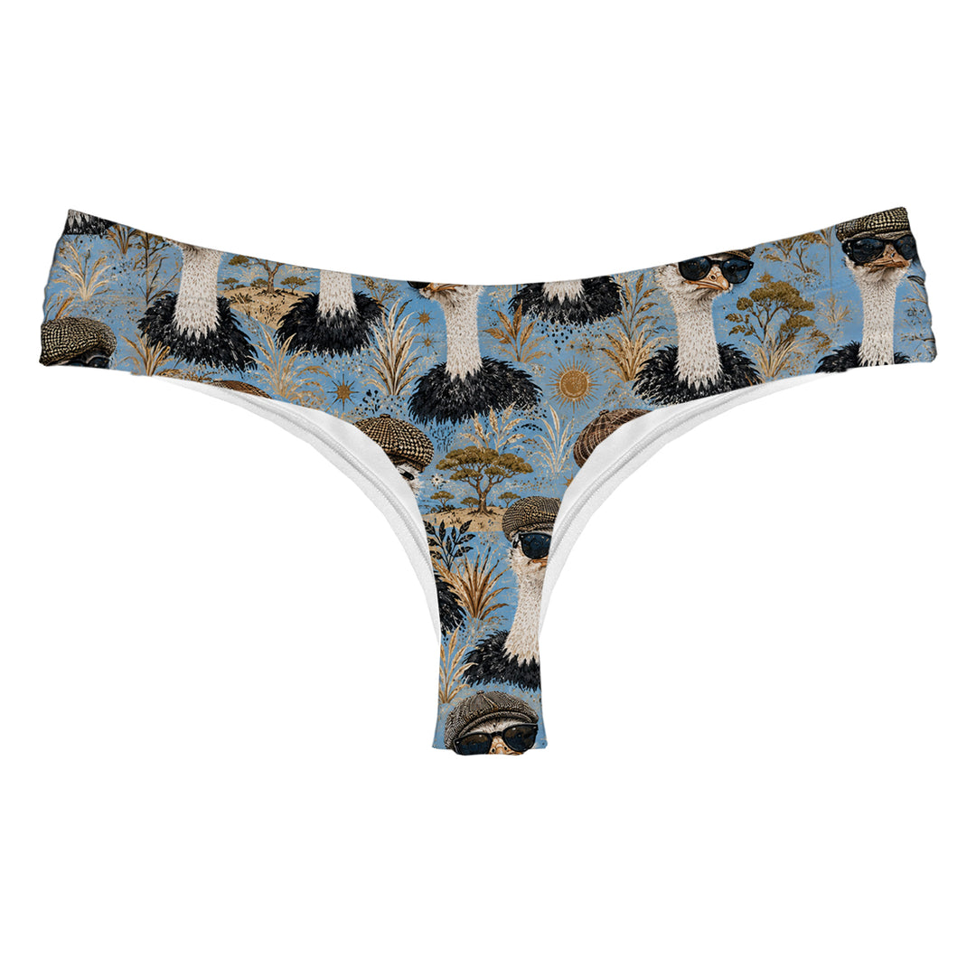 Sir Ostrich String Woman Underwear Beachwear Loungewear