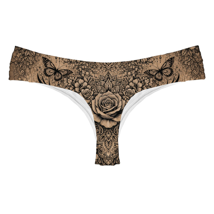 Skin Painting String Woman Underwear Beachwear Loungewear