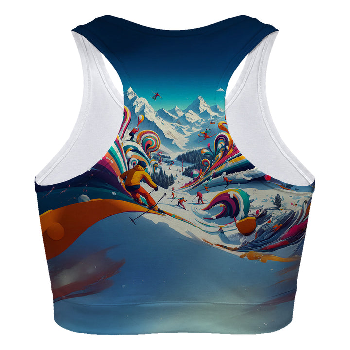 Slopes Splash Sport Bra Woman Underwear Beachwear Loungewear