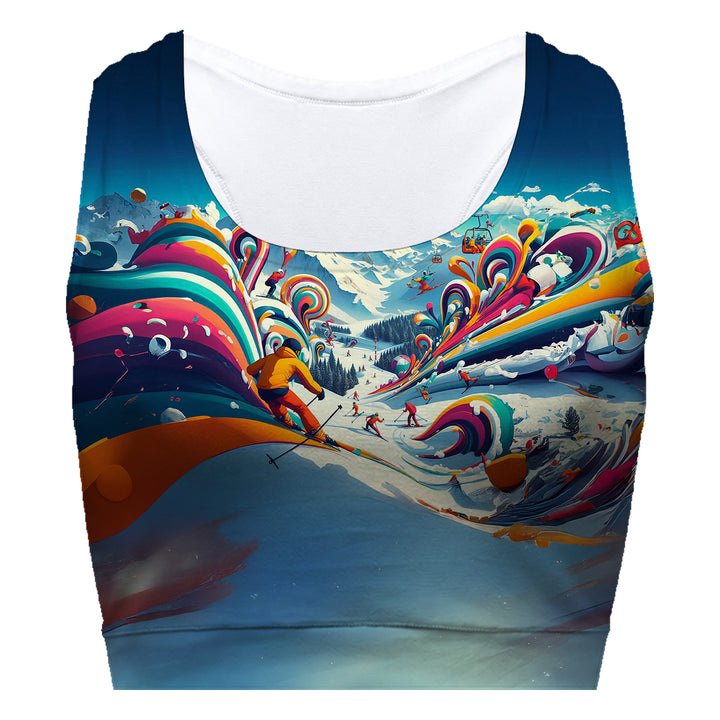 Slopes Splash Sport Bra Woman Underwear Beachwear Loungewear