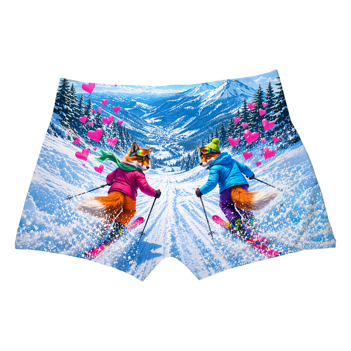 Snow Fox Boxer Man Underwear Beachwear Loungewear