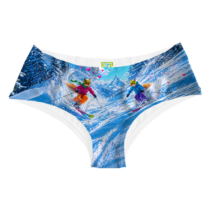 Snow Fox Hipster Woman Underwear Beachwear Loungewear
