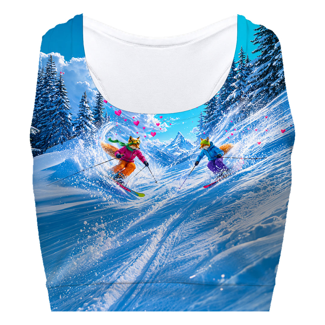 Snow Fox Sport Bra Woman Underwear Beachwear Loungewear