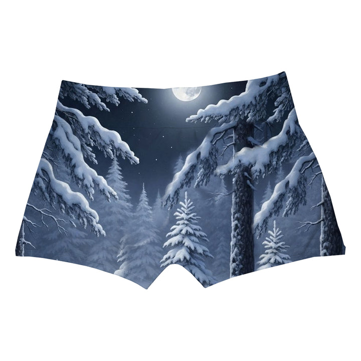 Snow Wolf Boxer Man Underwear Beachwear Loungewear