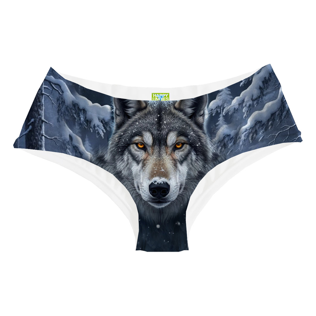 Snow Wolf Hipster Woman Underwear Beachwear Loungewear