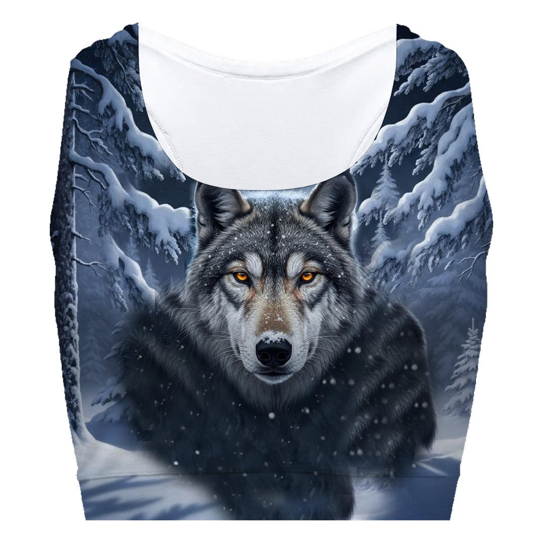 Snow Wolf Sport Bra Woman Underwear Beachwear Loungewear