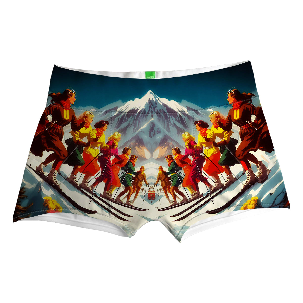 Snowy Grace Boxer | HAPPY UNDIES Underwear, Beachwear, Loungewear and ...