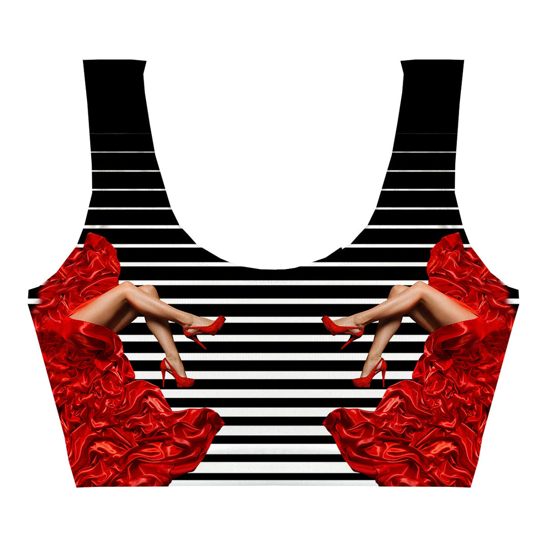 Soul Sisters Crop Top Front