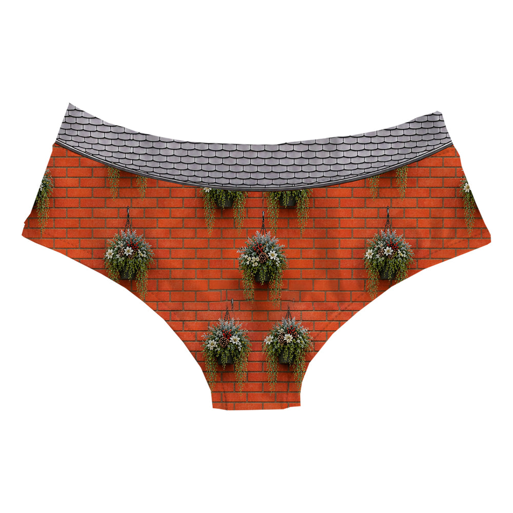 Spying Pet Hipster Woman Underwear Beachwear Loungewear