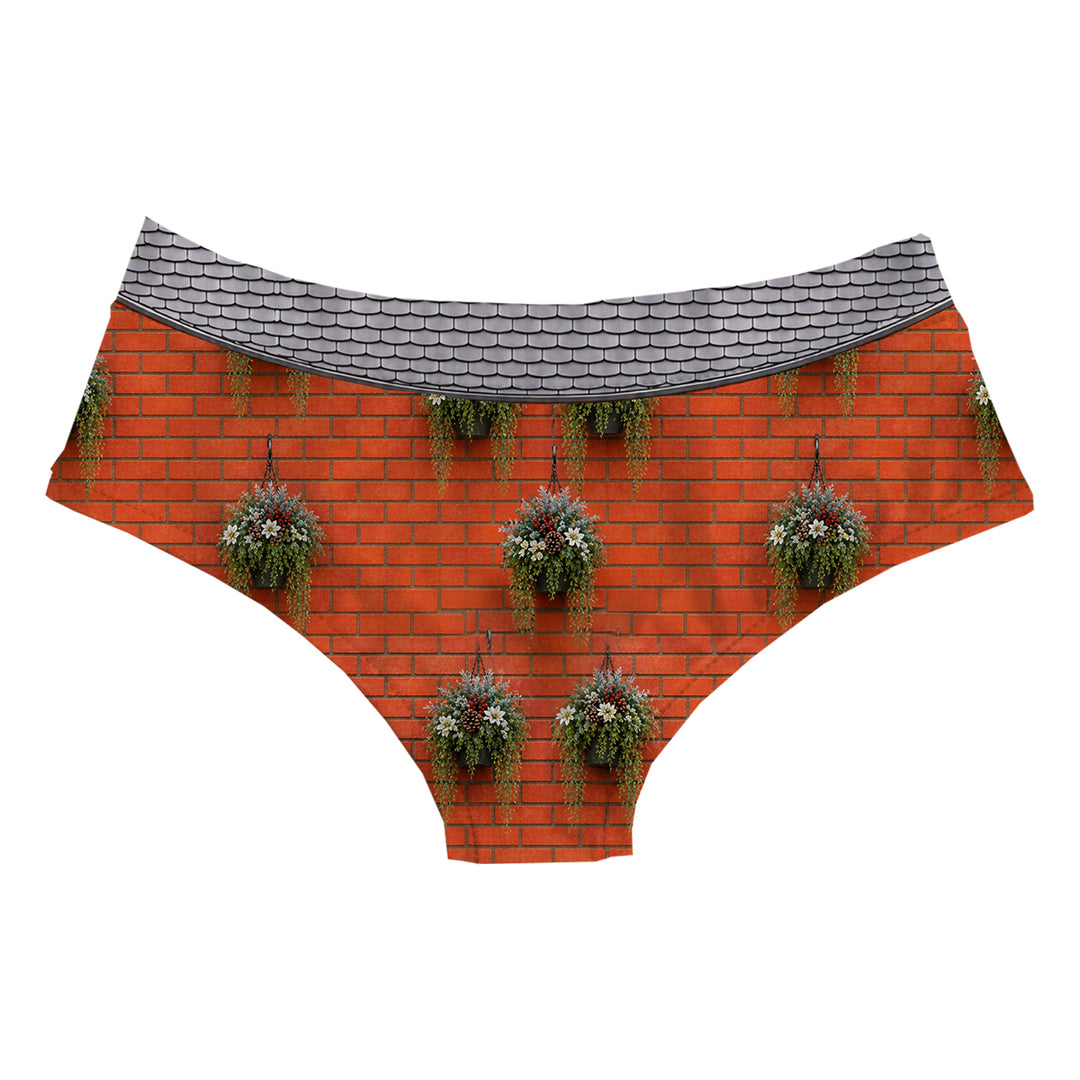 Spying Pet Hipster Woman Underwear Beachwear Loungewear