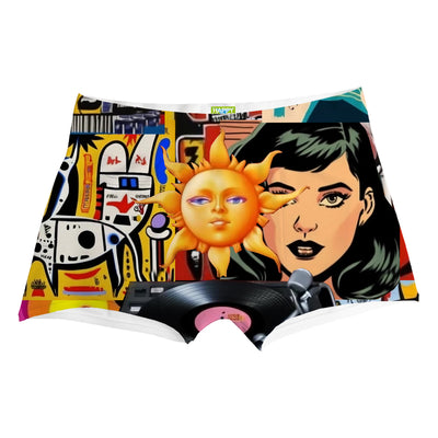 Street Art Boxer Man Underwear Beachwear Loungewear