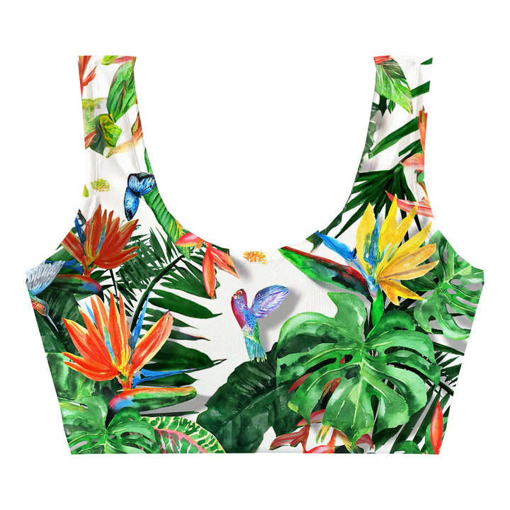 Sugar Blossom Crop Top Back