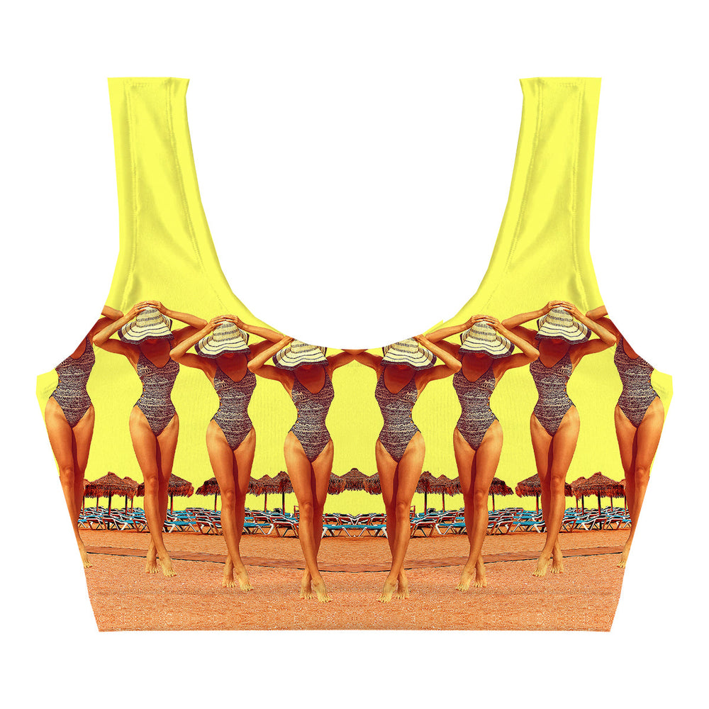 Summer Of Love Crop Top Back