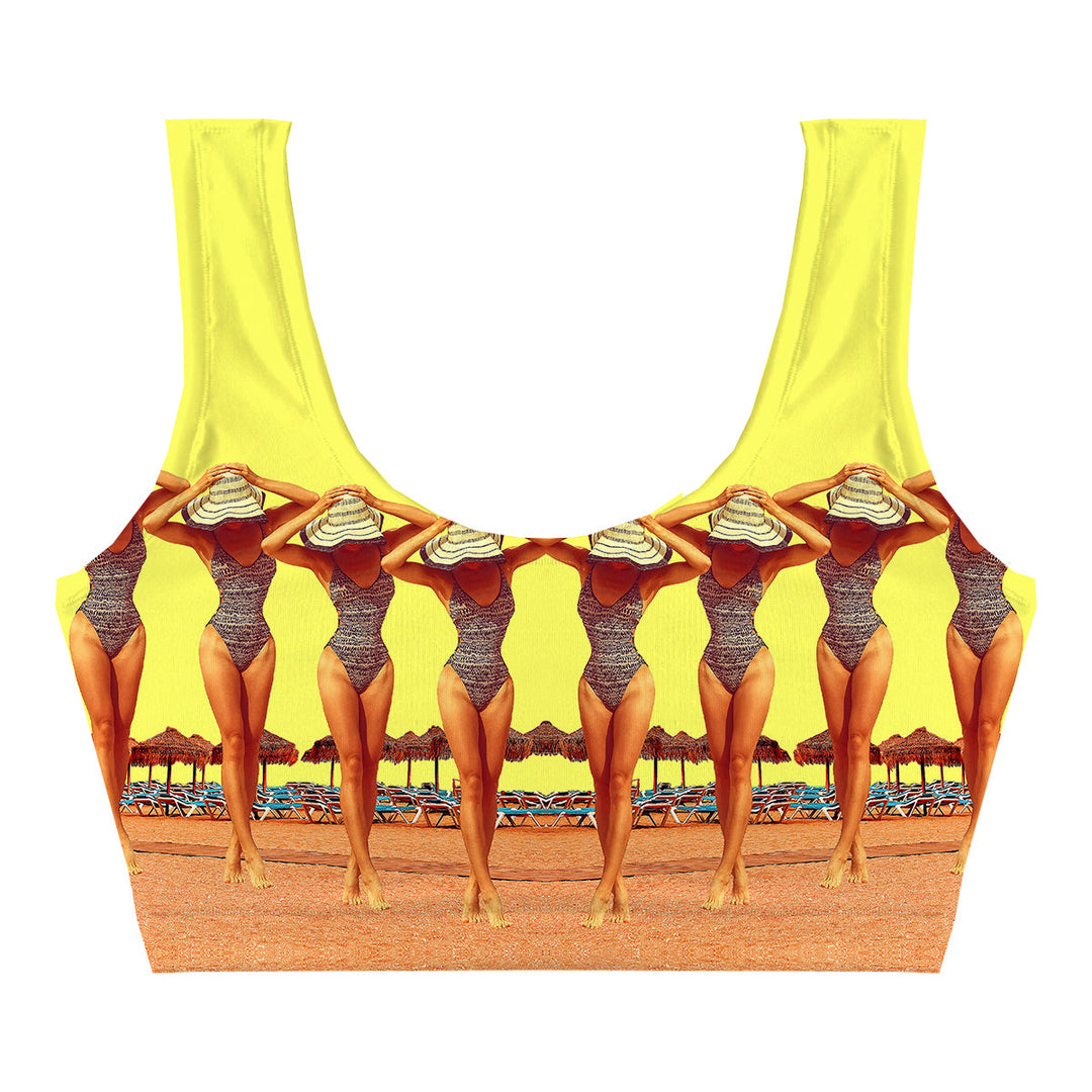 Summer Of Love Crop Top Front