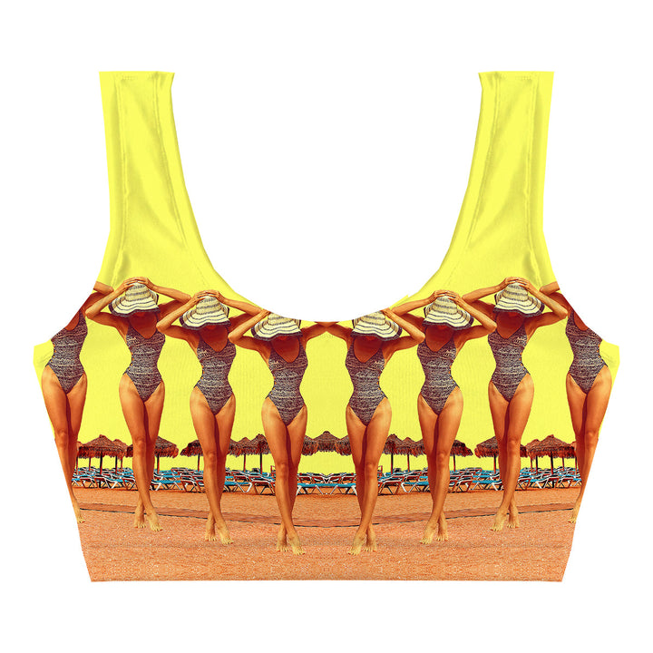 Summer Of Love Crop Top Front