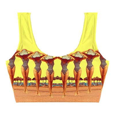 Summer Of Love Crop Top Front