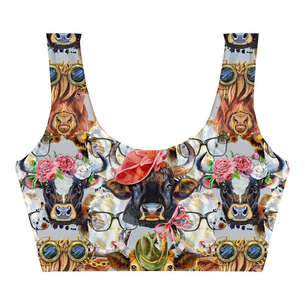 Sunday Walk Crop Top Back