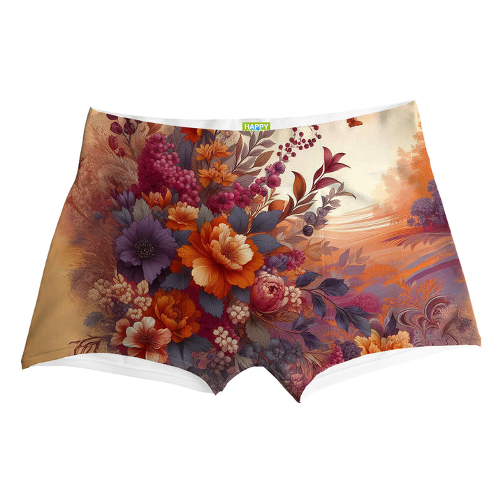 Sunset Flowers Boxer Front