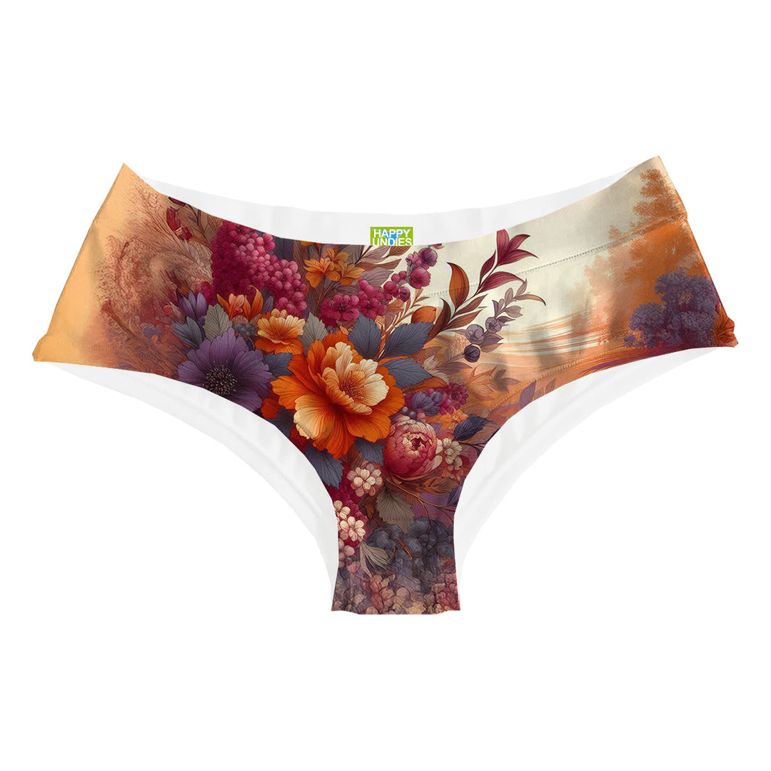 Sunset Flowers Hipster Front