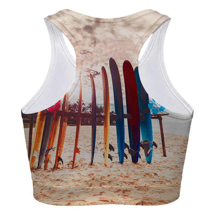 Surfers Paradise Sport Bra Woman Underwear Beachwear Loungewear