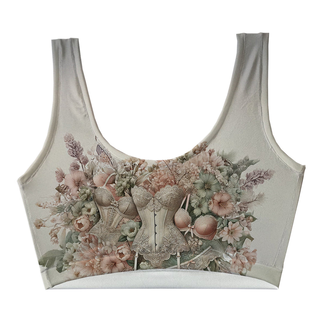 Sweet Cover Crop Top Front