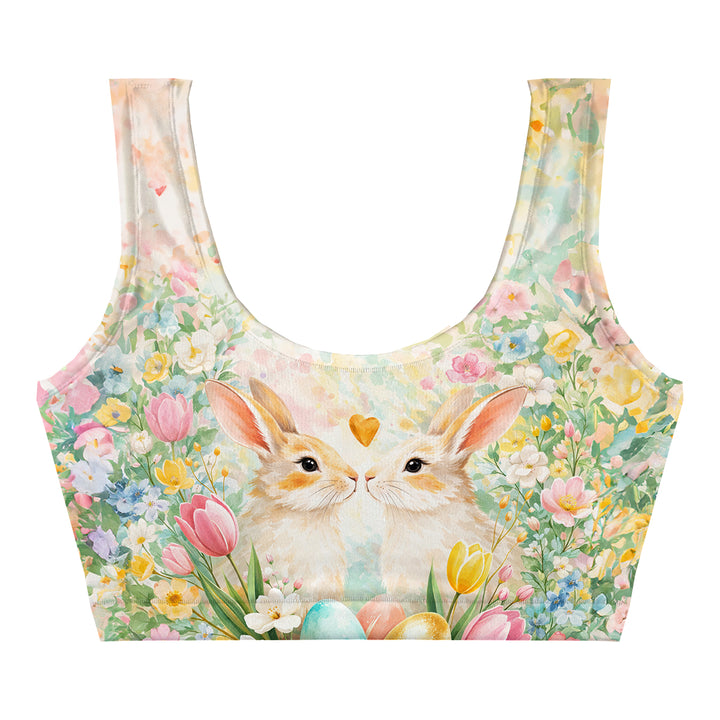 Sweetheart Easter Crop Top Woman Underwear Beachwear Loungewear