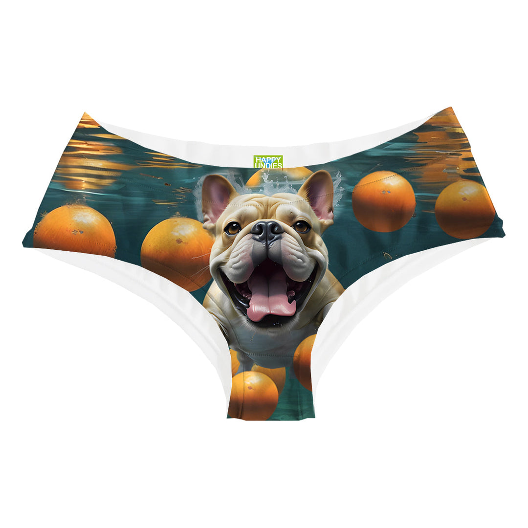 Swimmer Dog Hipster Front