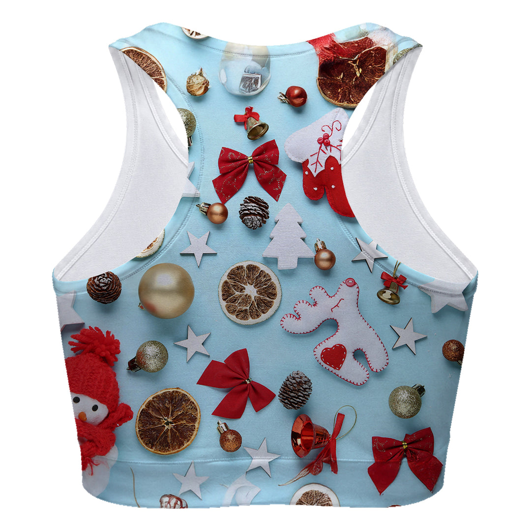 Time For Christmas Sport Bra Woman Underwear Beachwear Loungewear