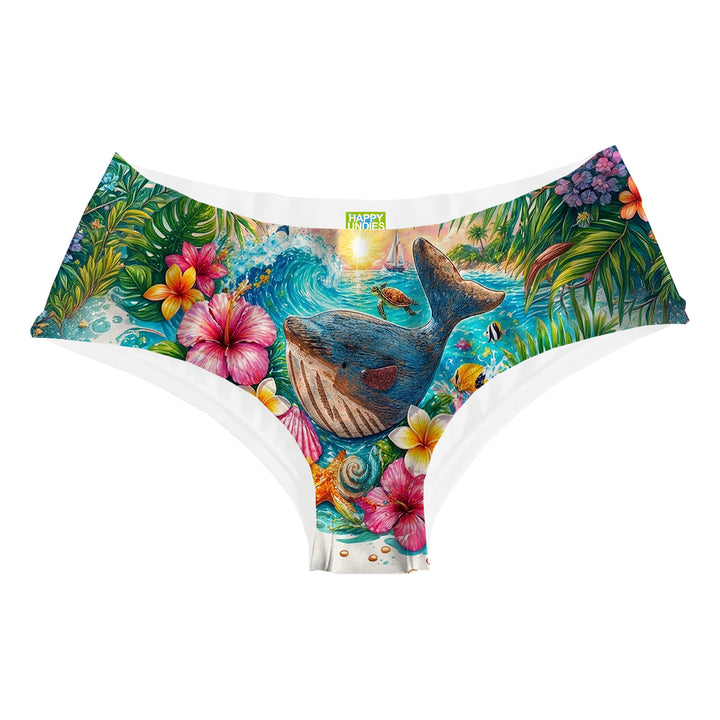 Timmy The Whale Hipster Woman Underwear Beachwear Loungewear