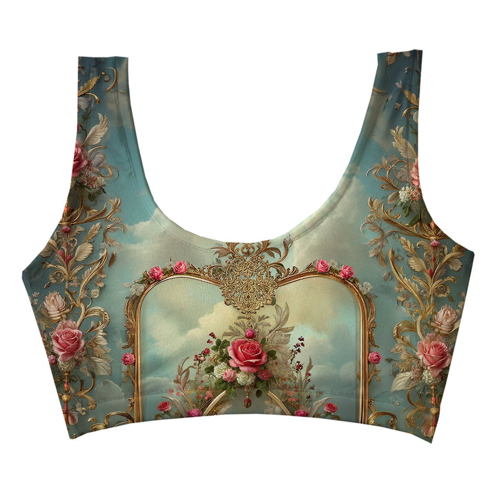 To My Valentine Crop Top Woman Underwear Beachwear Loungewear