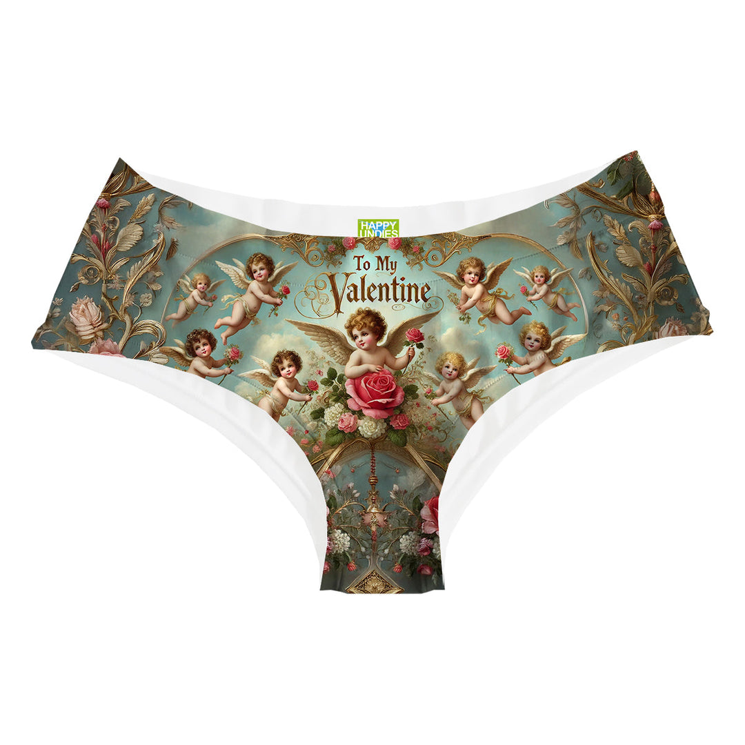 To My Valentine Hipster Woman Underwear Beachwear Loungewear