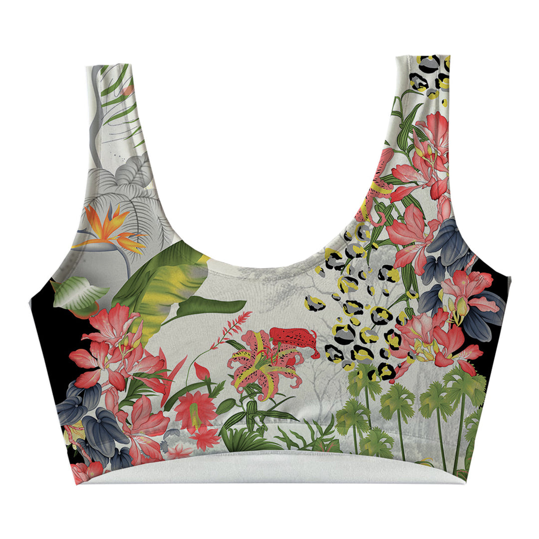 Tropical Crop Top Front