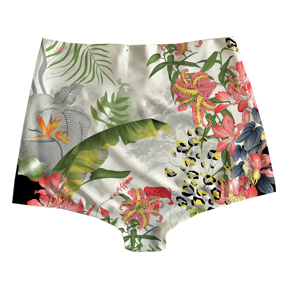 Tropical Highwaist Back