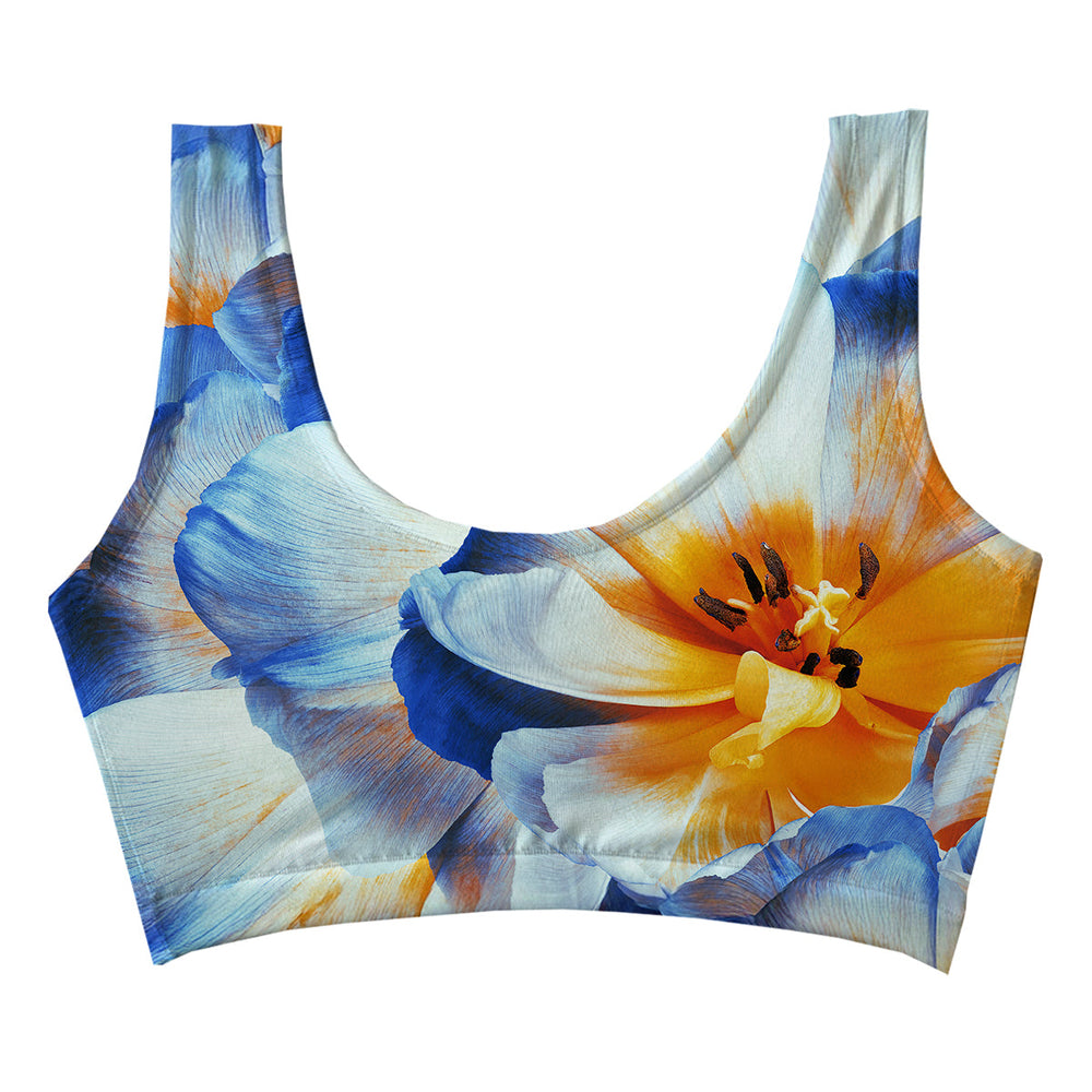 Tulip Crop Top Woman Underwear Beachwear Loungewear