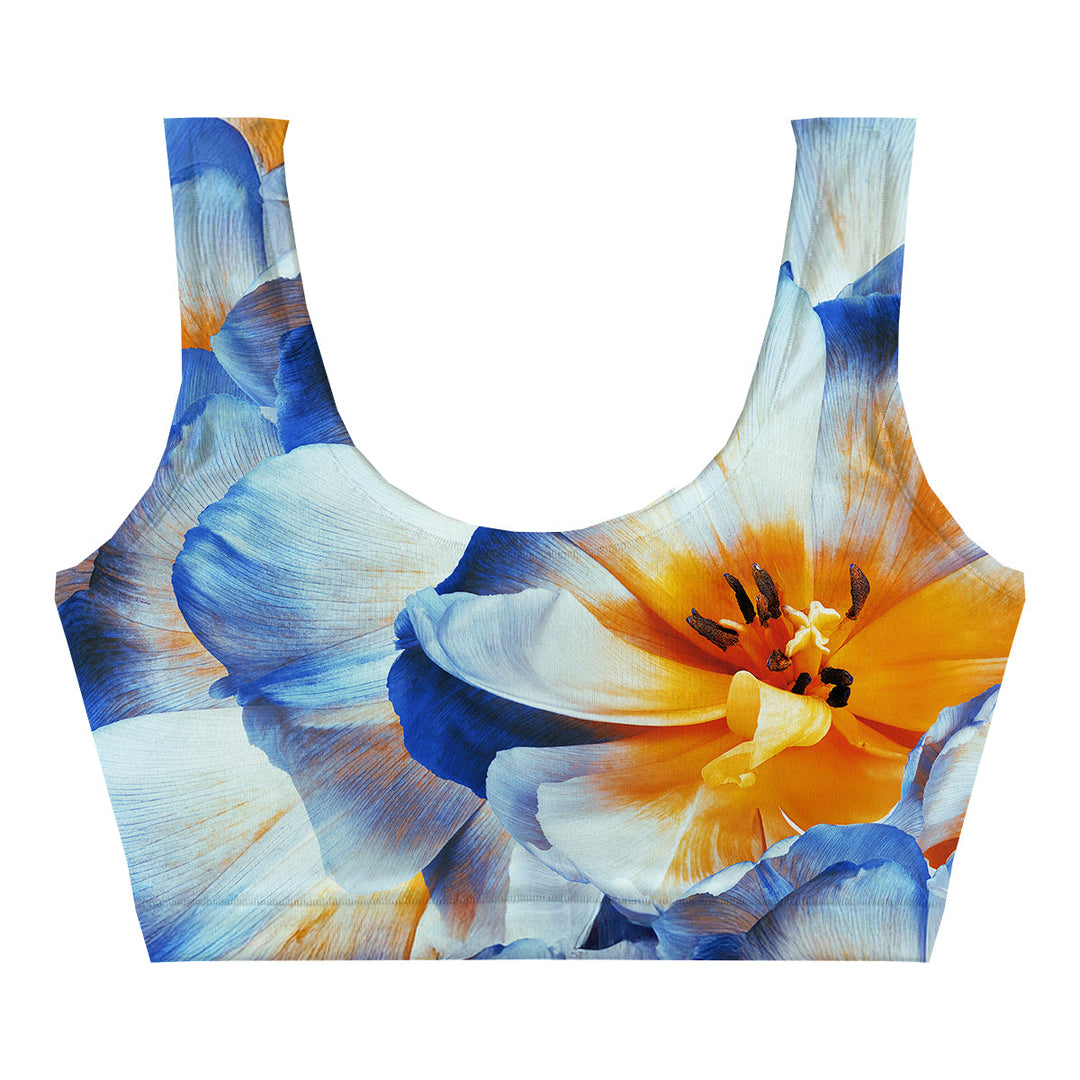 Tulip Crop Top Woman Underwear Beachwear Loungewear