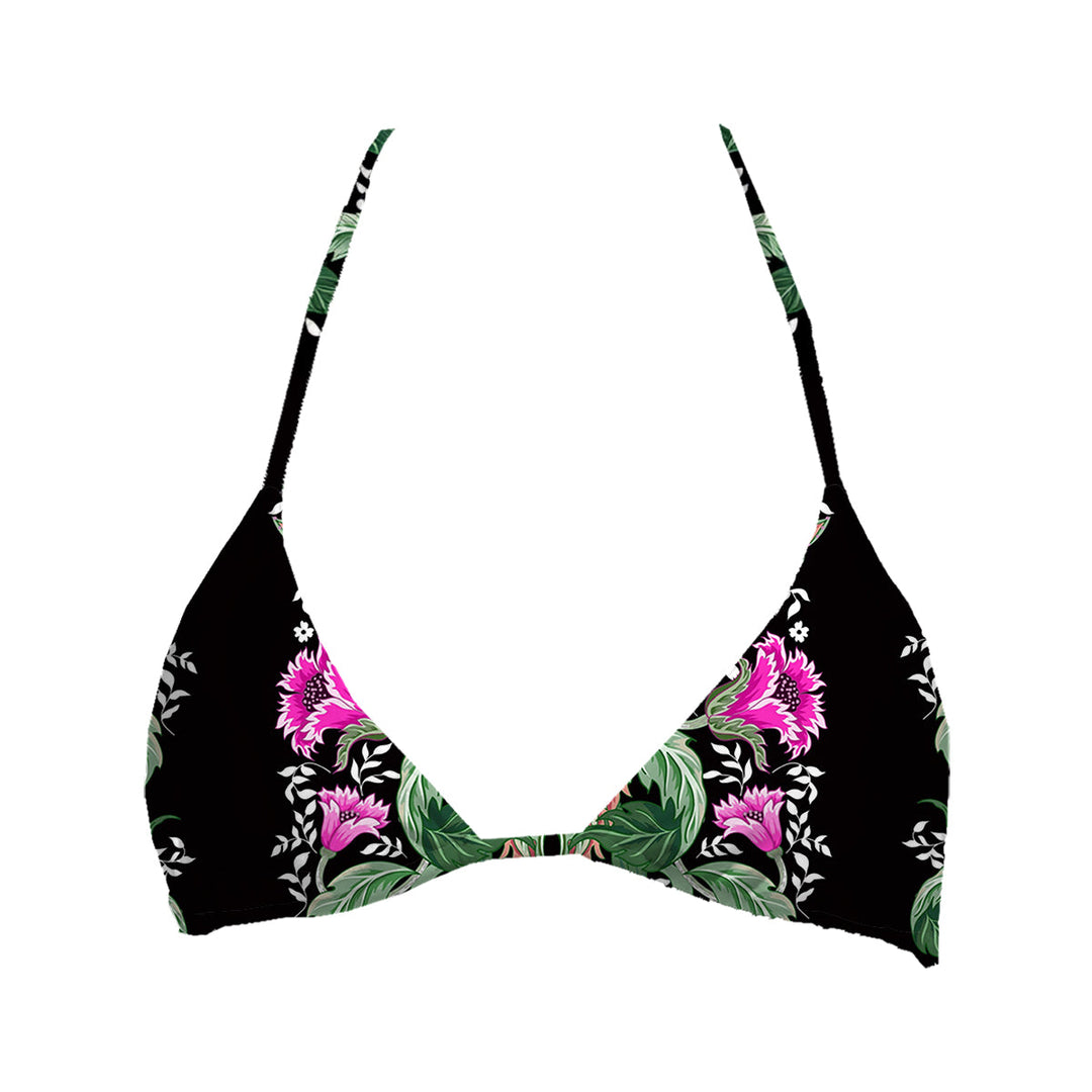 Vintage Flower Top Triangle Front