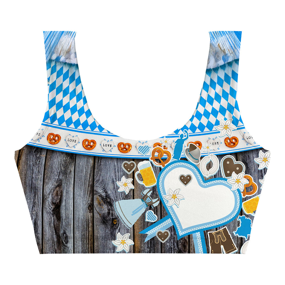 Viva Bavaria Crop Top Back