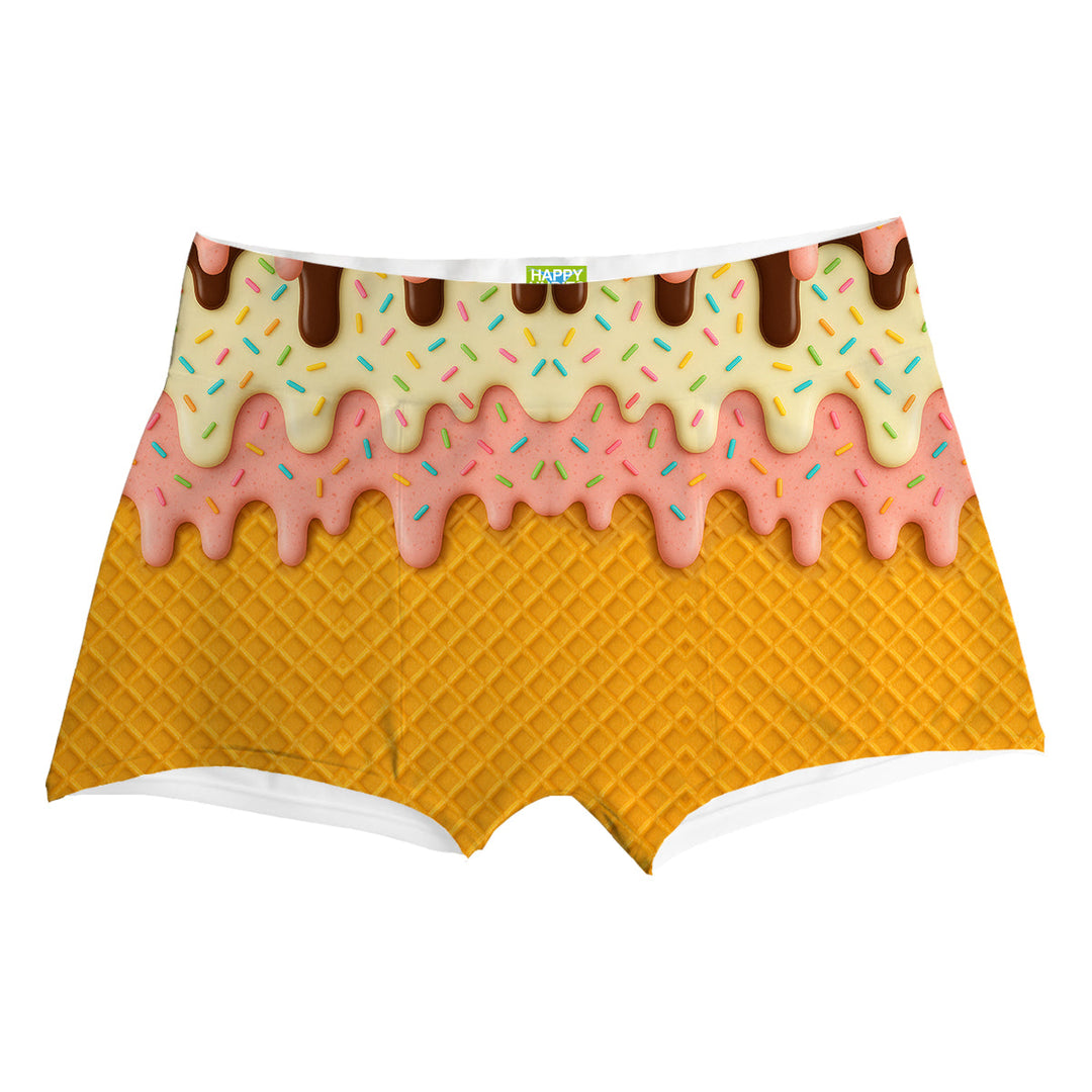 Waffle Boxer Man Underwear Beachwear Loungewear