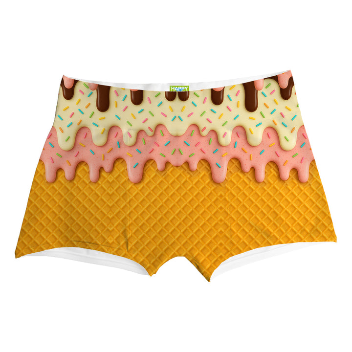 Waffle Boxer Man Underwear Beachwear Loungewear