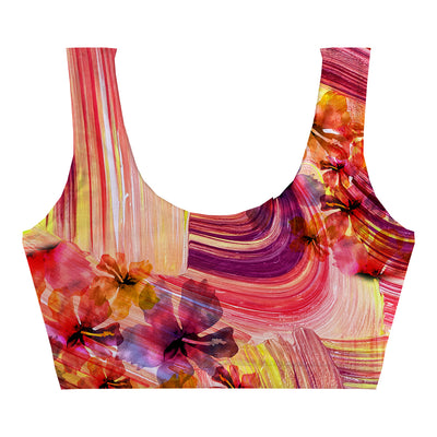 Watercolor Crop Top Front