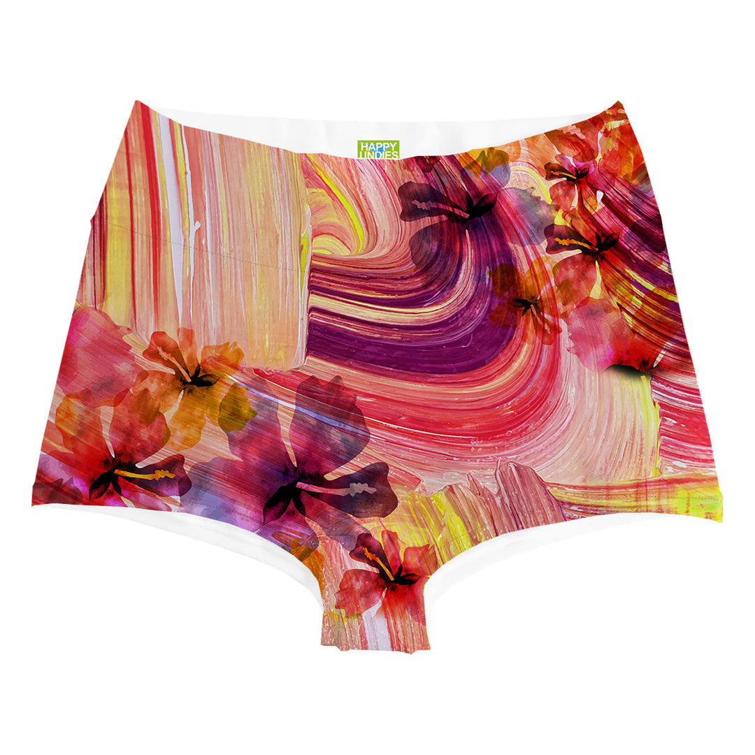Watercolor Highwaist Front