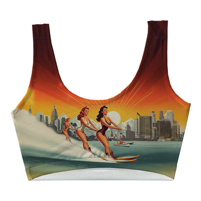 Waterski Crop Top Front